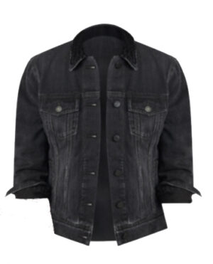 Old Navy Black Jean Jacket