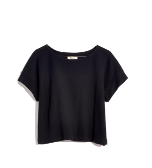 Madewell Boxy Black Tee