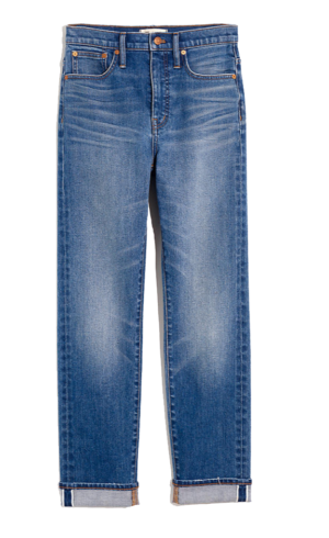 Madewell Straight Ives Wash Jeans