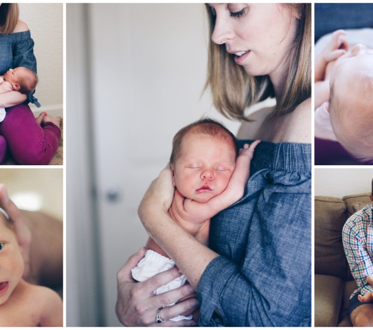 lifestyle newborn session